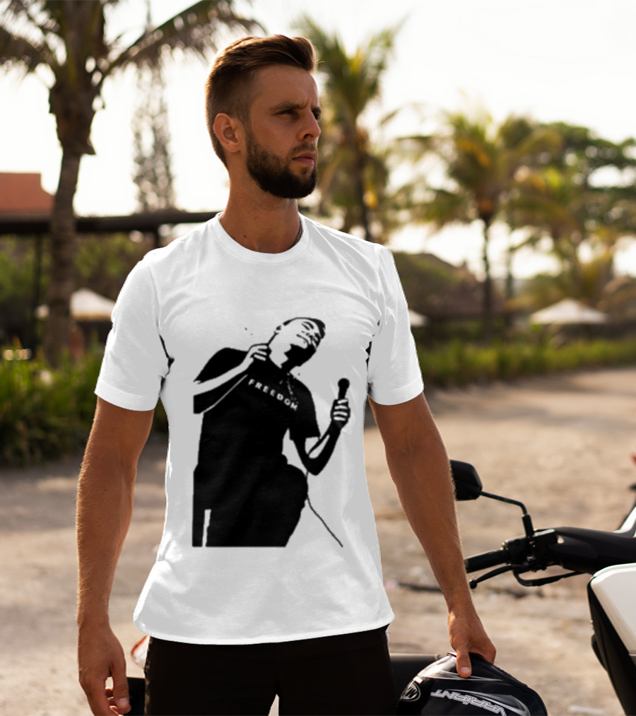 Charlie Kirk Shooting Freedom History Moment T-Shirt