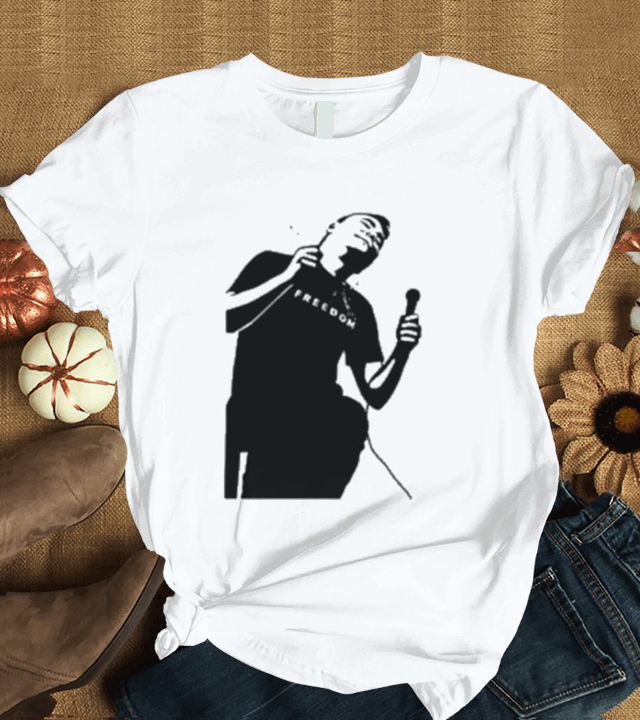 Charlie Kirk Shooting Freedom History Moment T-Shirt