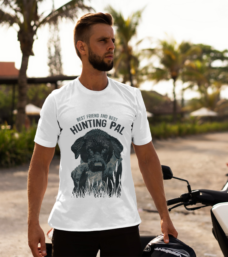 Best Friend And Best Hunting Pal Dog Retriever T-Shirt