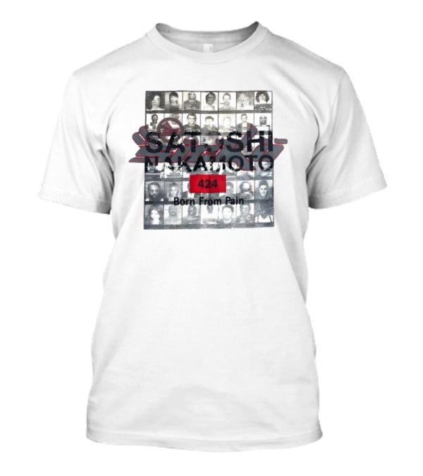 FourTwoFour On Fairfax Satoshi Nakamoto 424 Born From Pain T-Shirt