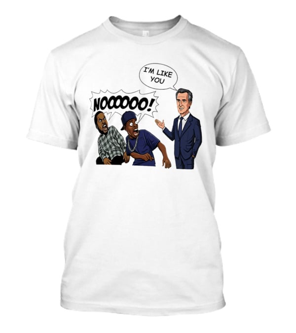 Gavin Newsom I'm Like You Nooooo Cartoon Meme Reaction T-Shirt