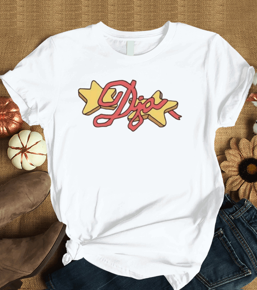 Juls Star Dia Red And Yellow Stars T-Shirt