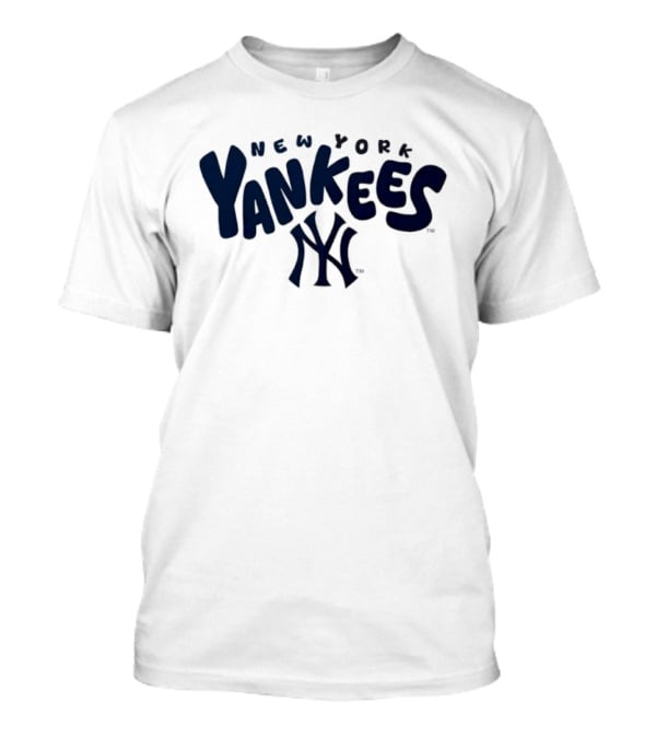 New York Yankees Bubble Crew Neck Yankees NY T-Shirt