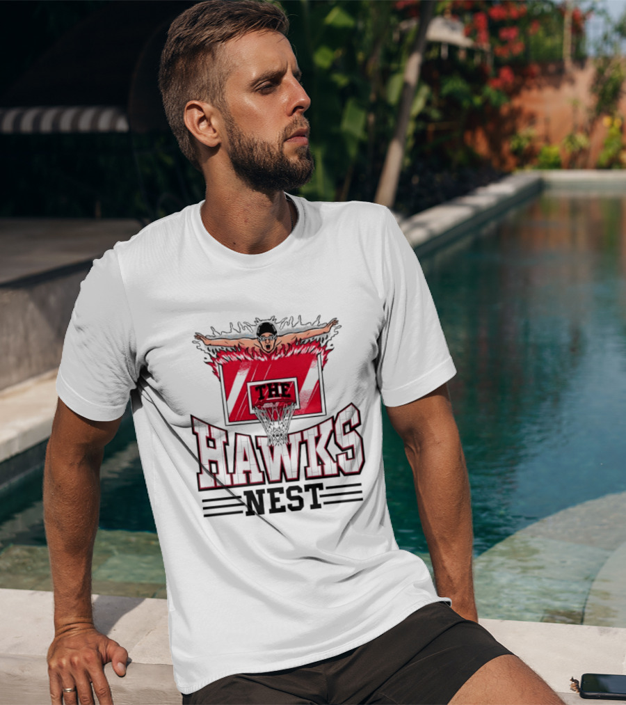 The Hawks Nest Basketball Swimming Combo T-Shirt