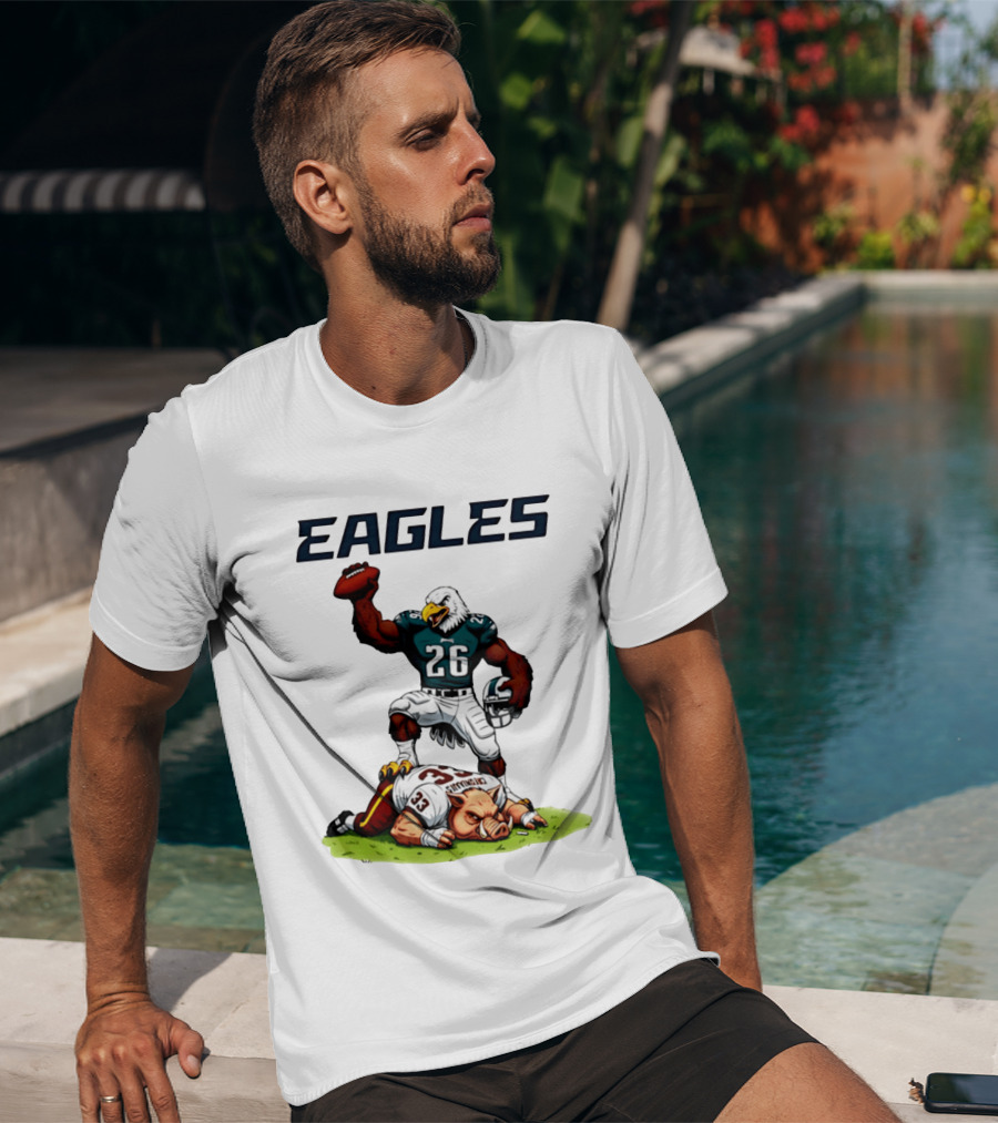 Eagles Vs Commanders Rivalries NFL Showdown Football Battle T-Shirt