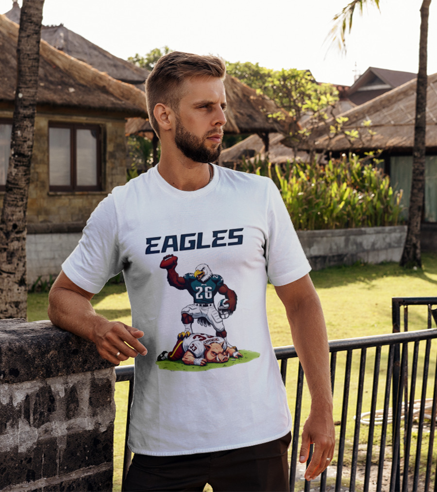Eagles Vs Commanders Rivalries NFL Showdown Football Battle T-Shirt