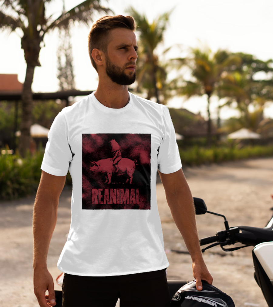 Reanimal Bucket Pig Rider Red T-Shirt
