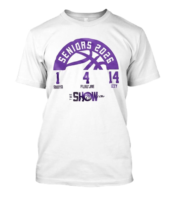 Seniors 2026 LSU Women's Basketball Amani Flau'Jae Izzy The Show T-Shirt