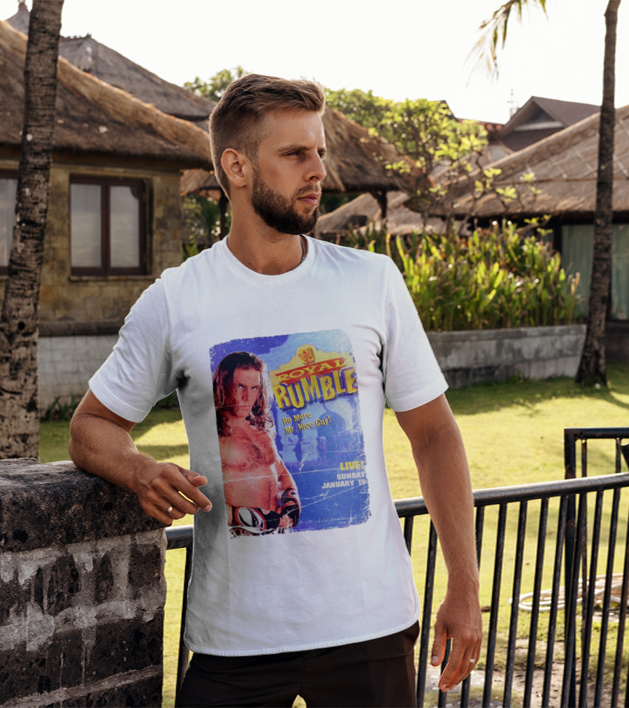 WWF Royal Rumble 1996 No More Mr. Nice Guy Live Sunday January 19 T-Shirt