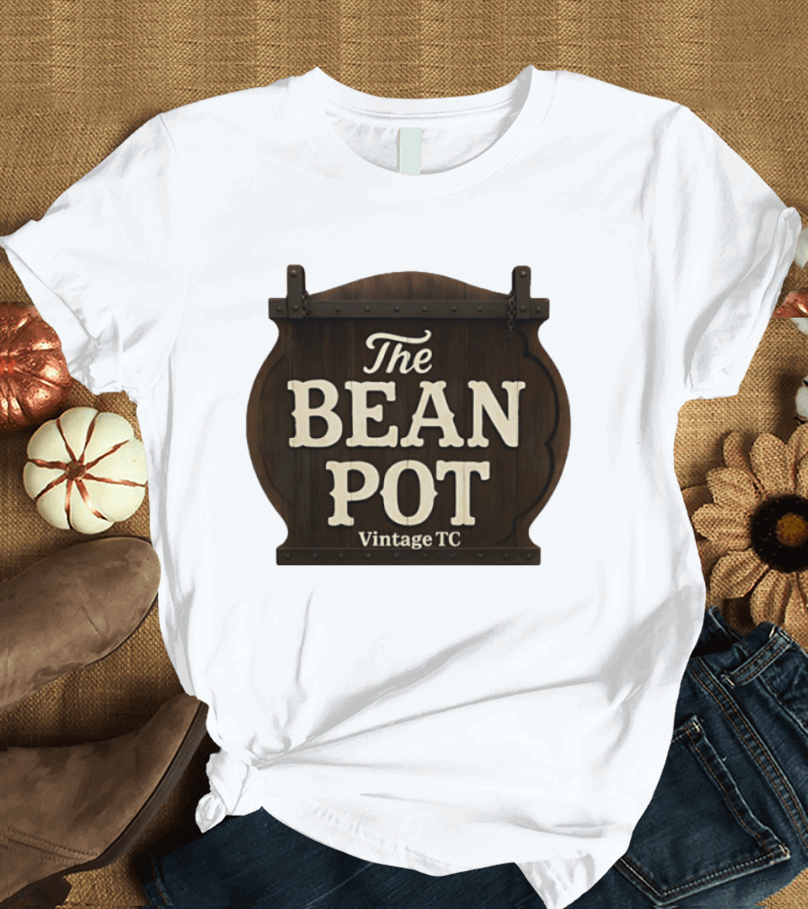 The Bean Pot Vintage TC Wood Sign T-Shirt