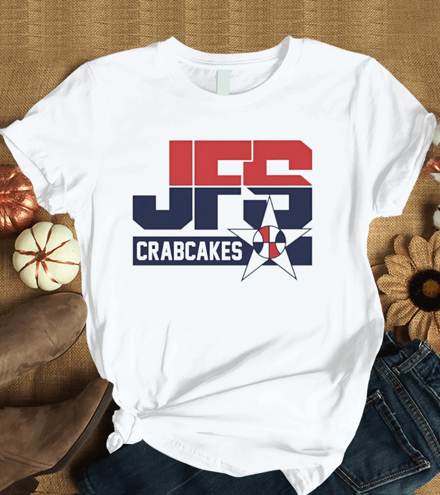 Tony Minadakis JFS Crabcakes Basketball Star T-Shirt