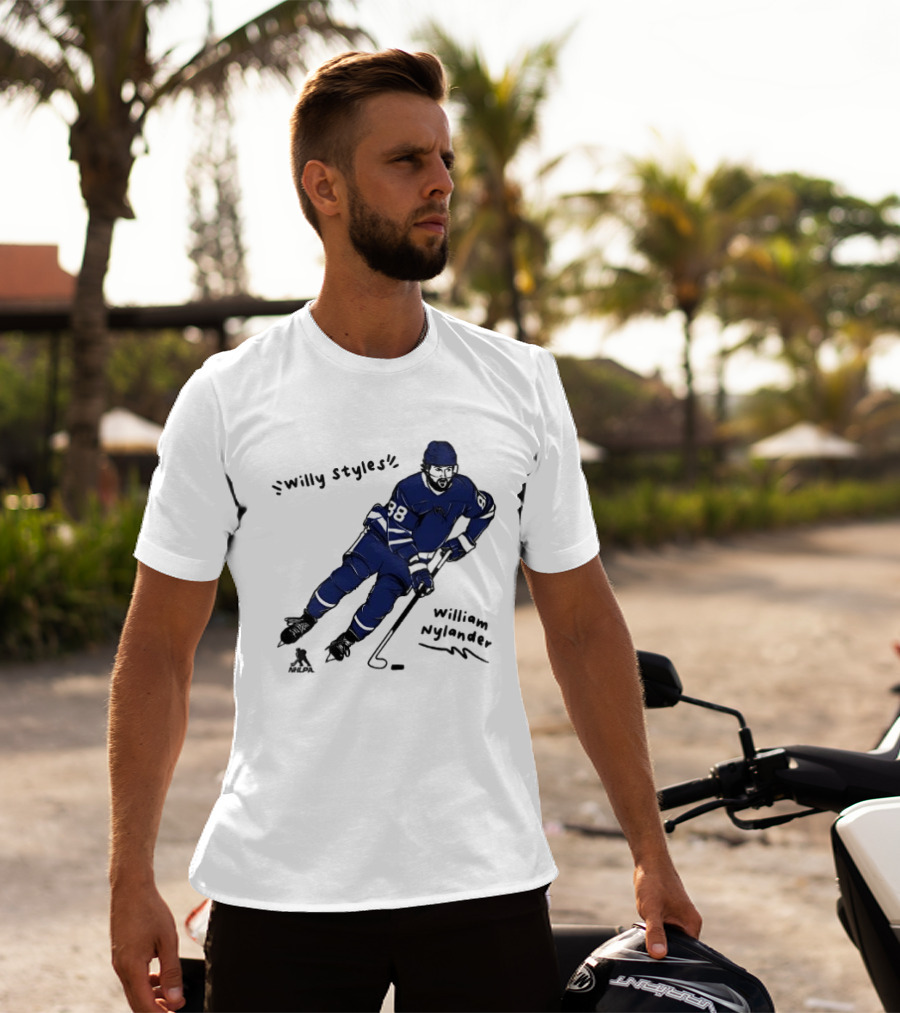 Toronto Maple Leafs Hockey Willy Styles William Nylander T-Shirt