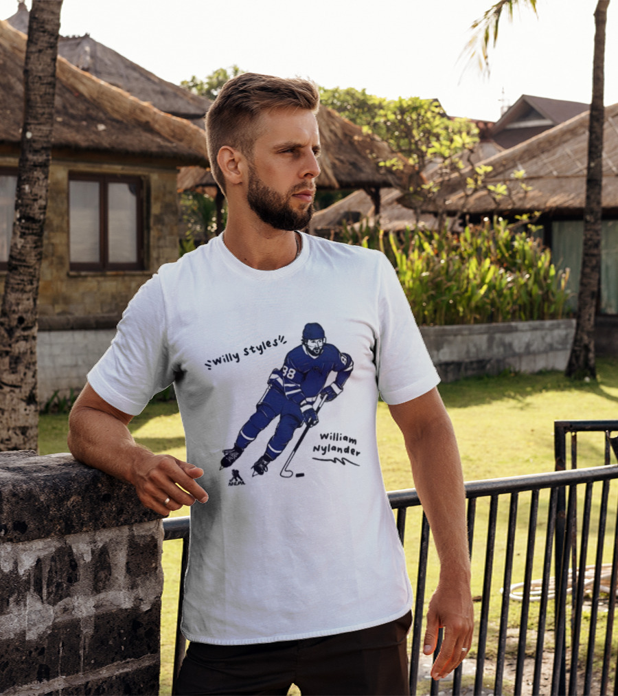 Toronto Maple Leafs Hockey Willy Styles William Nylander T-Shirt