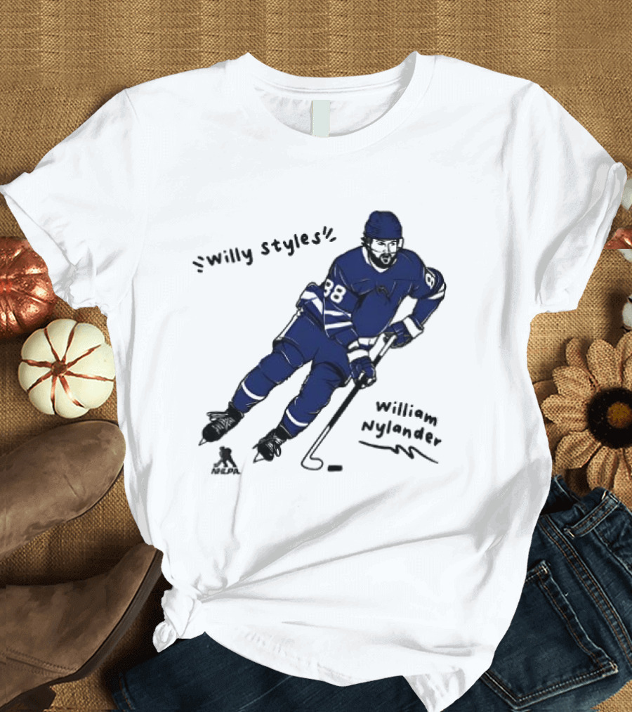 Toronto Maple Leafs Hockey Willy Styles William Nylander T-Shirt
