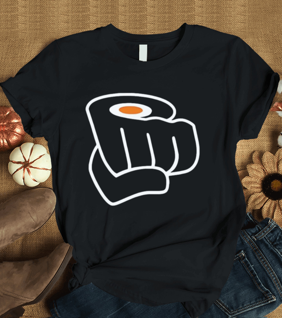 Philadelphia Flyers Tough Hockey Fist Knuckles T-Shirt