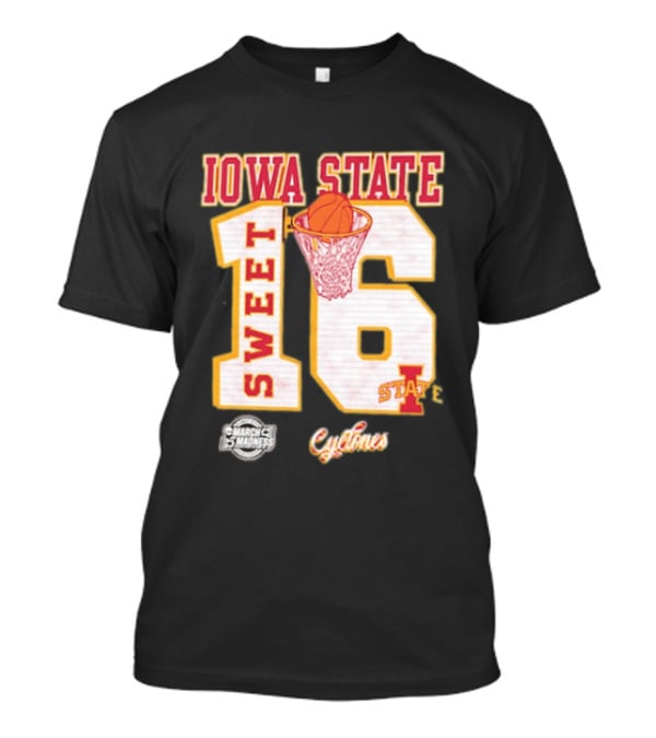 Iowa State Cyclones March Madness Sweet 16 Bound 2026 NCAA Tournament T-Shirt