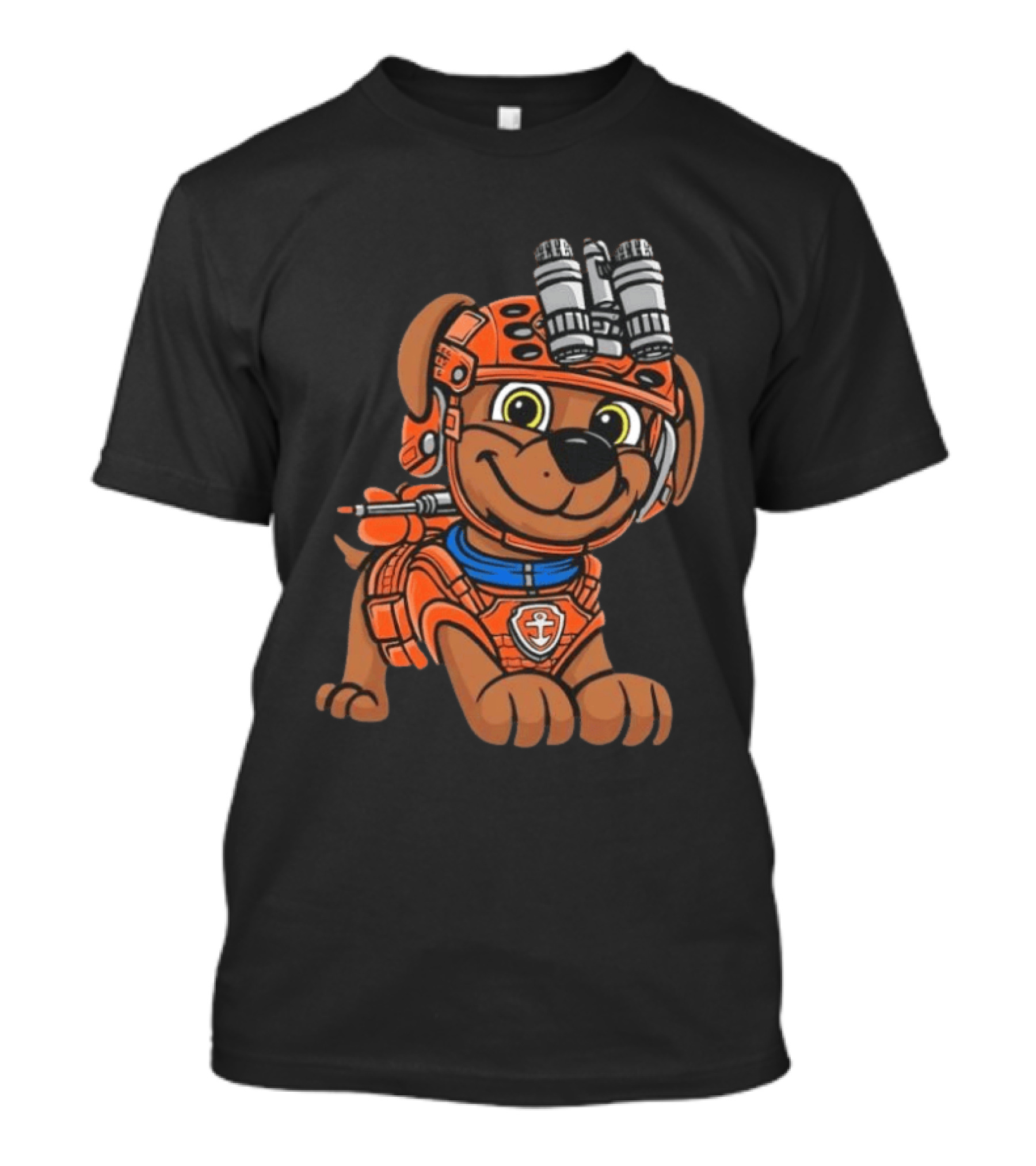 Zuma PAW Patrol Water Rescue Pup With Anchor Emblem And Goggles T-Shirt