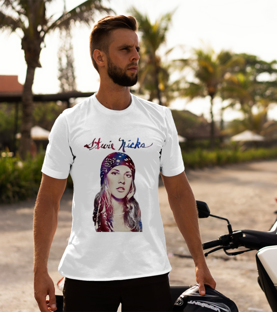Stevie Nicks 2025 Tour Head Scarf T-Shirt