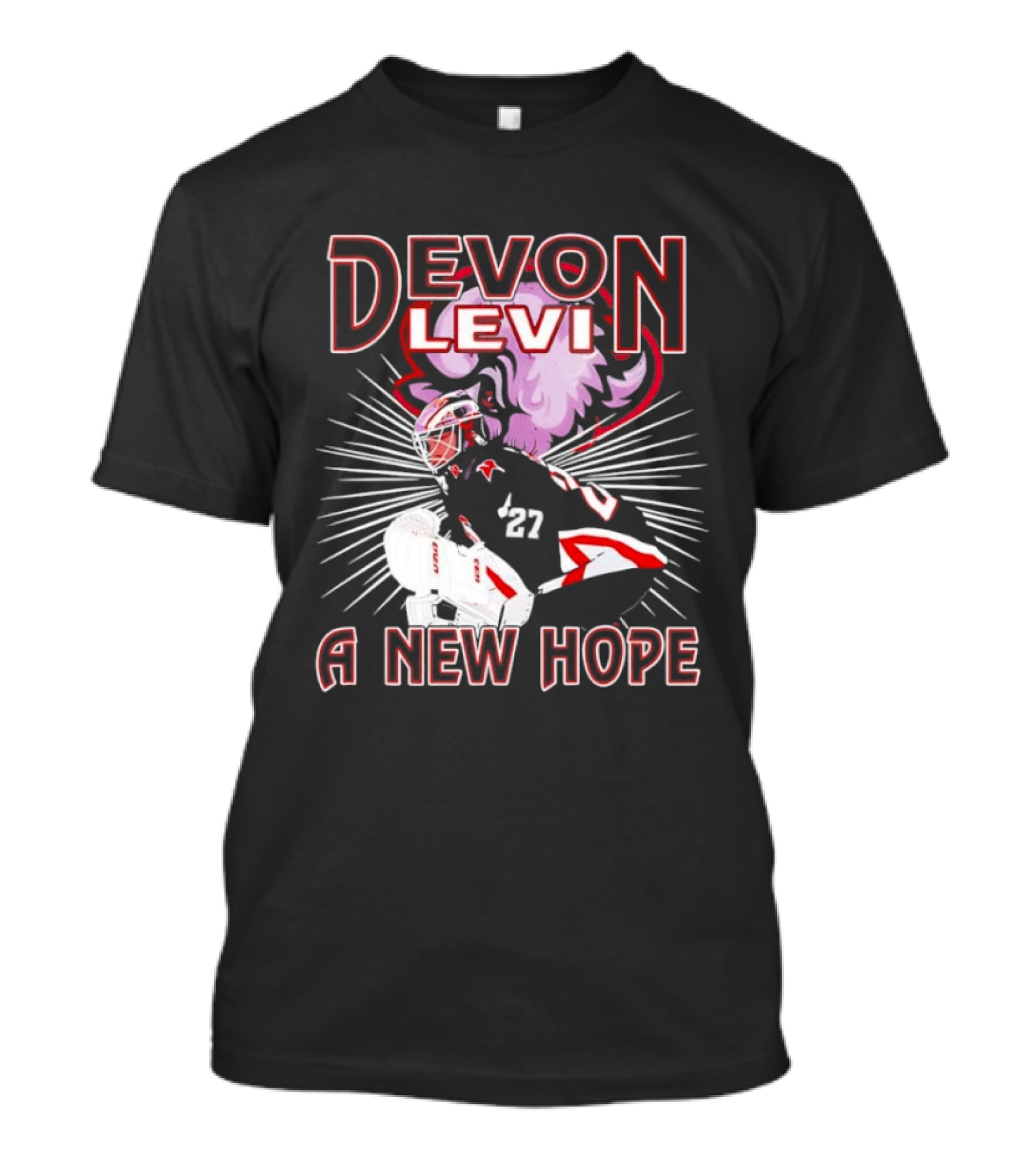 Buffalo Sabres Devon Levi A New Hope Hockey Player 27 T-Shirt