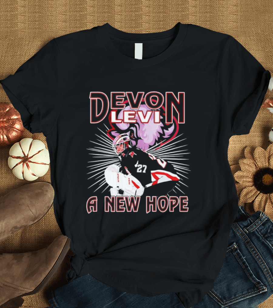 Buffalo Sabres Devon Levi A New Hope Hockey Player 27 T-Shirt