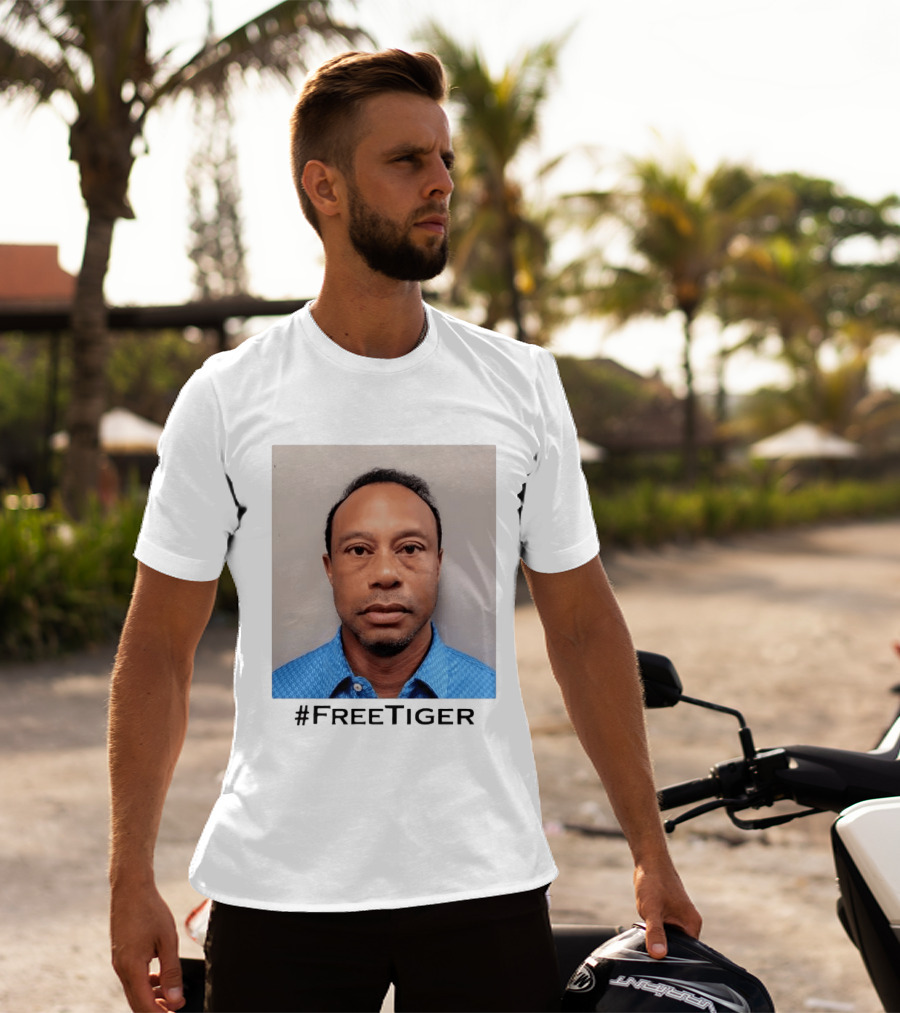 #FreeTiger Woods Golf Shot T-Shirt