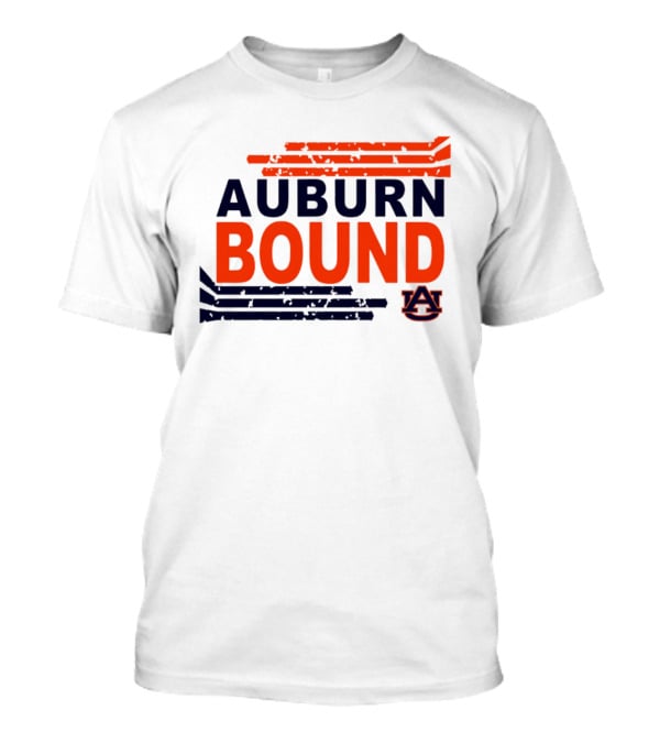 Auburn Bound Tigers AU Logo College Spirit T-Shirt