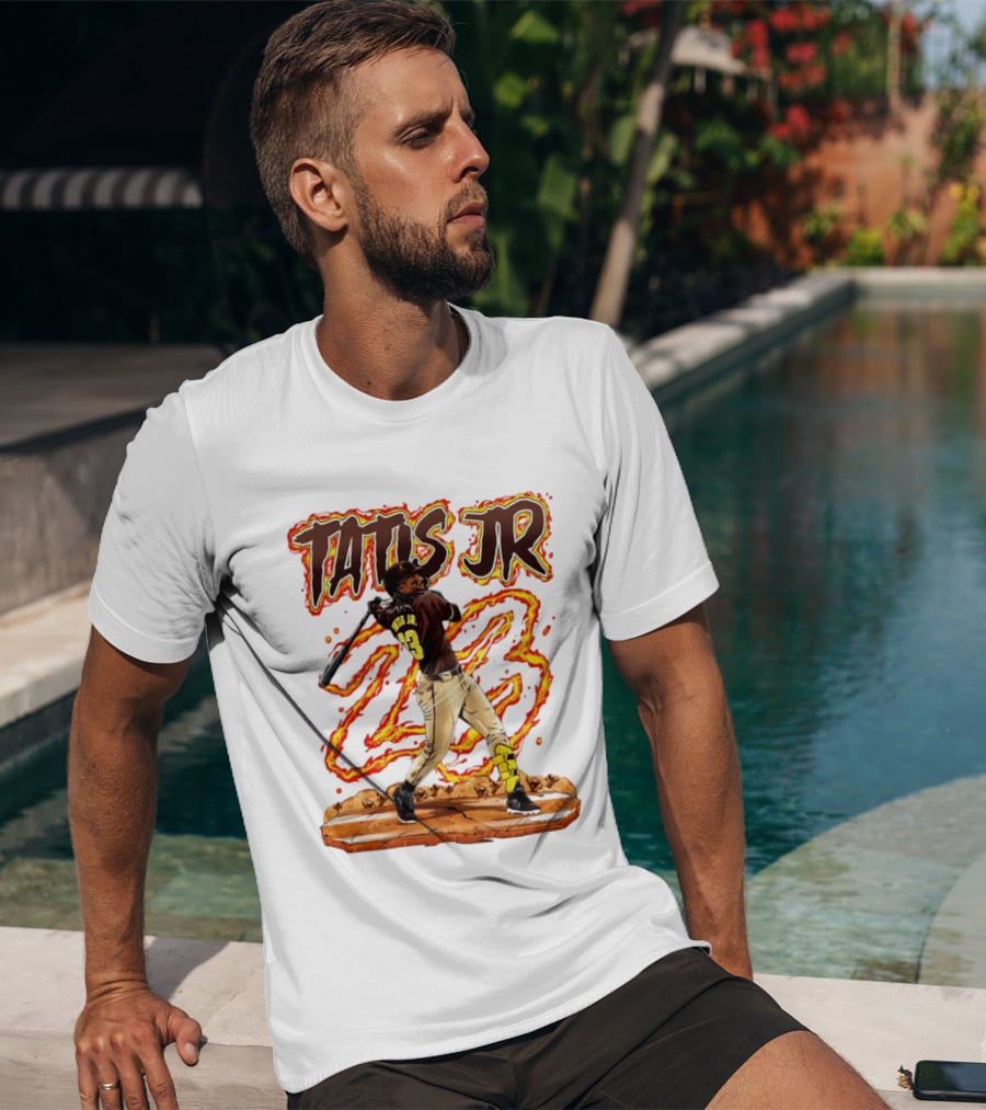 Tatis Jr 23 San Diego Padres Hand Drawn 2026 T-Shirt