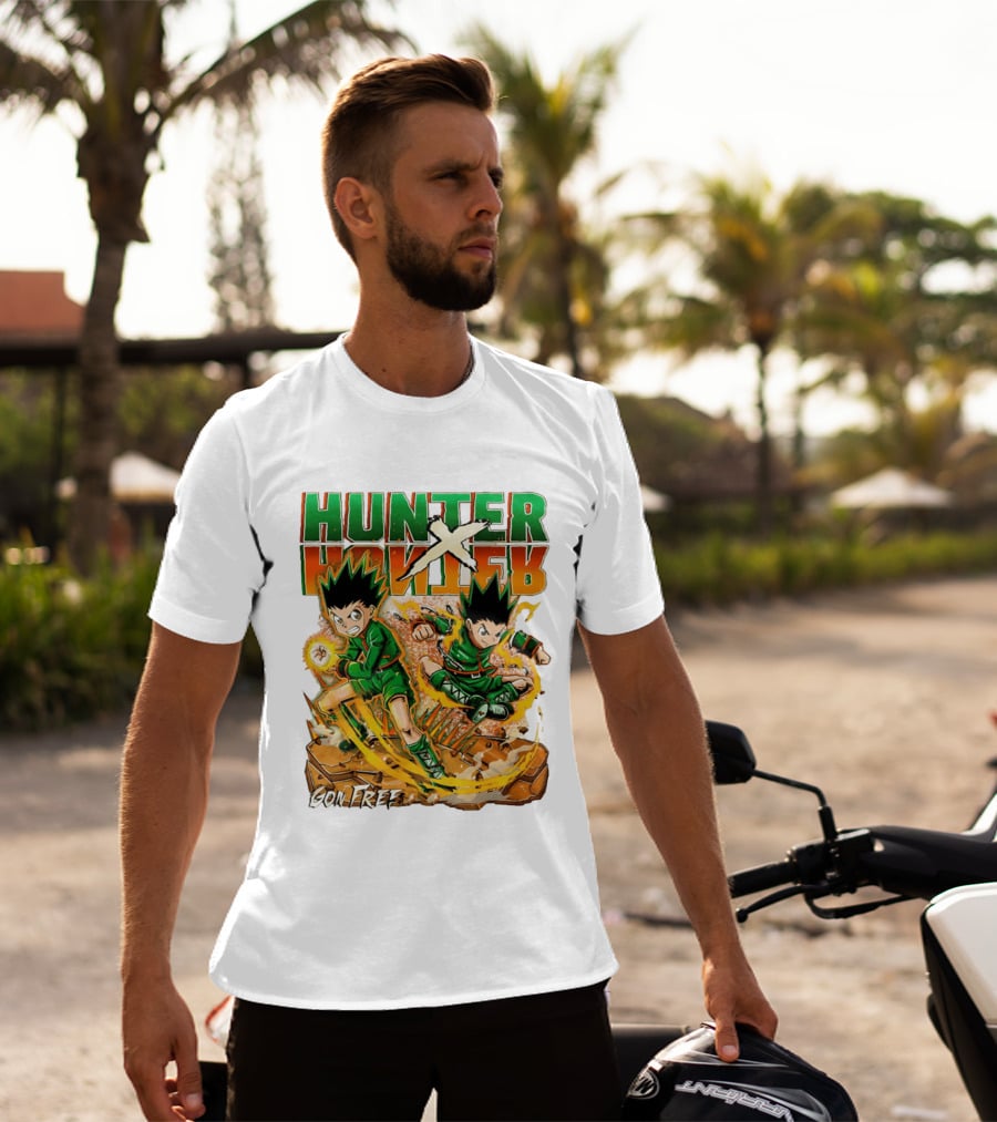 Hunter X Hunter Gon Freeces Energetic Battle Stance 2026 T-Shirt
