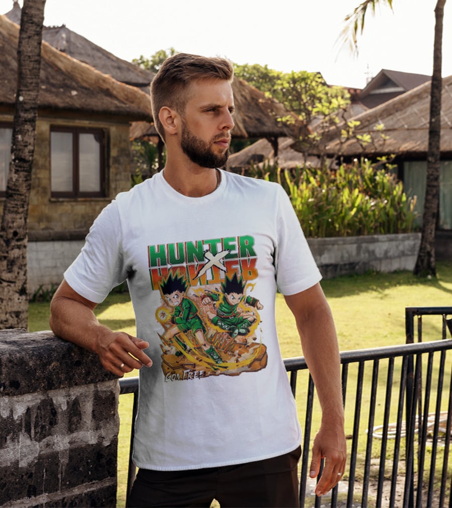 Hunter X Hunter Gon Freeces Energetic Battle Stance 2026 T-Shirt