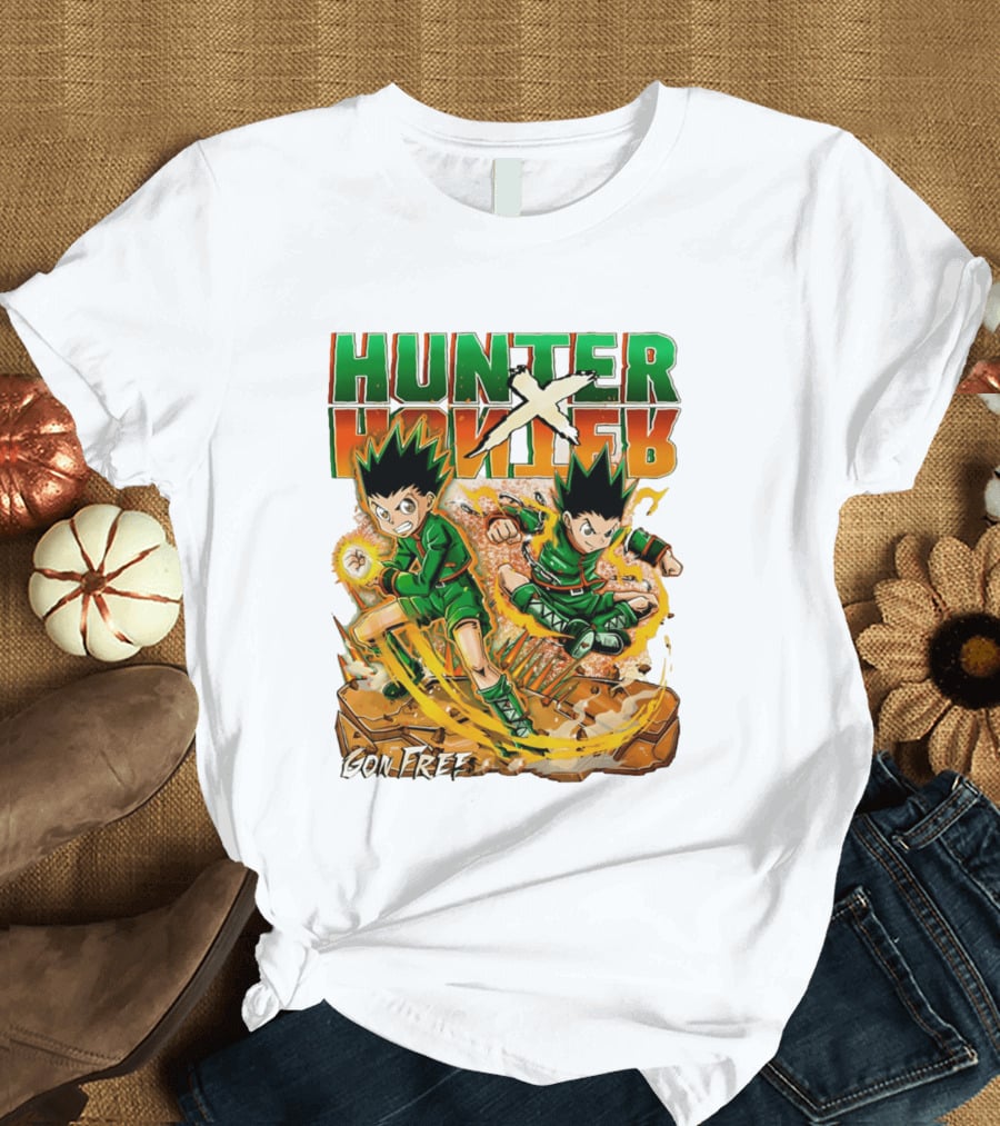 Hunter X Hunter Gon Freeces Energetic Battle Stance 2026 T-Shirt