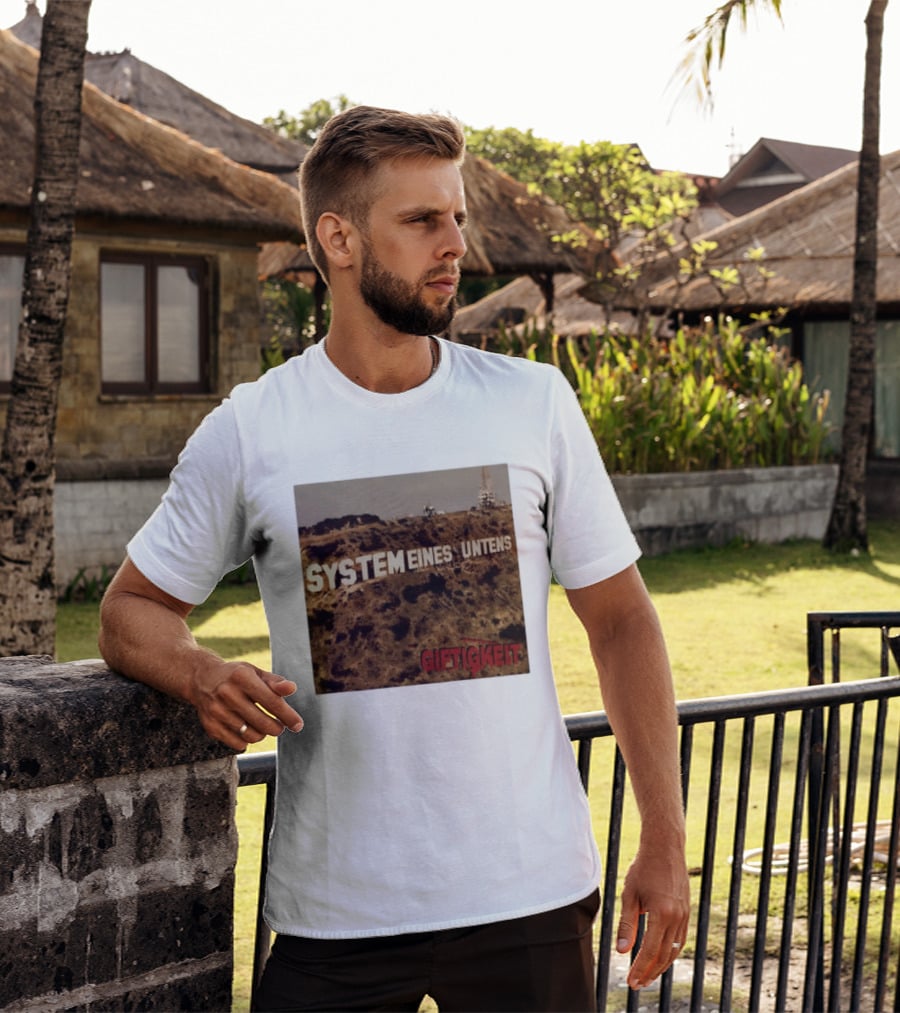 System Eines Untens Gifttigkeit Album Cover Hollywood Sign Spoof T-Shirt
