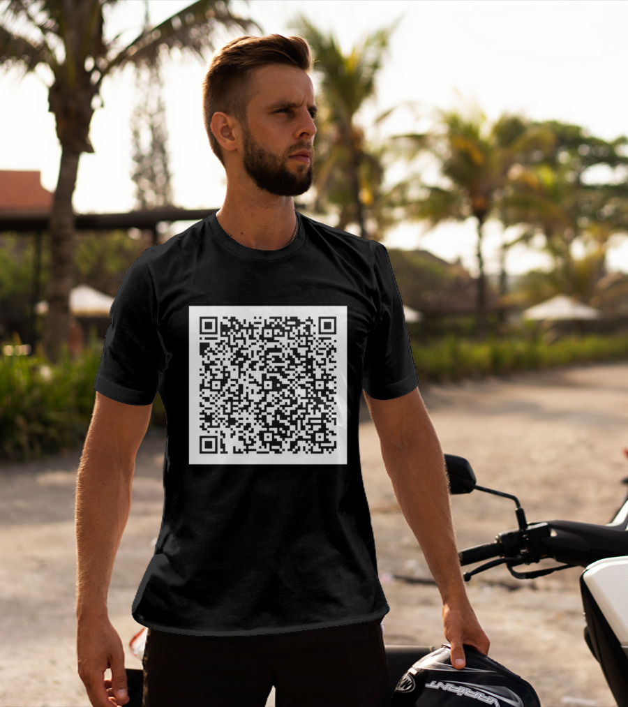 Early Life Crisis Nettspend QR Code T-Shirt