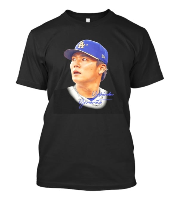 Yoshinobu Yamamoto Los Angeles Dodgers MLB 2026 Player T-Shirt