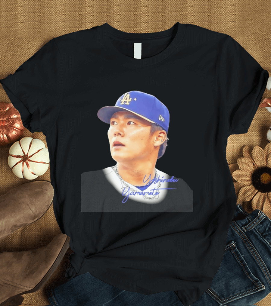 Yoshinobu Yamamoto Los Angeles Dodgers MLB 2026 Player T-Shirt