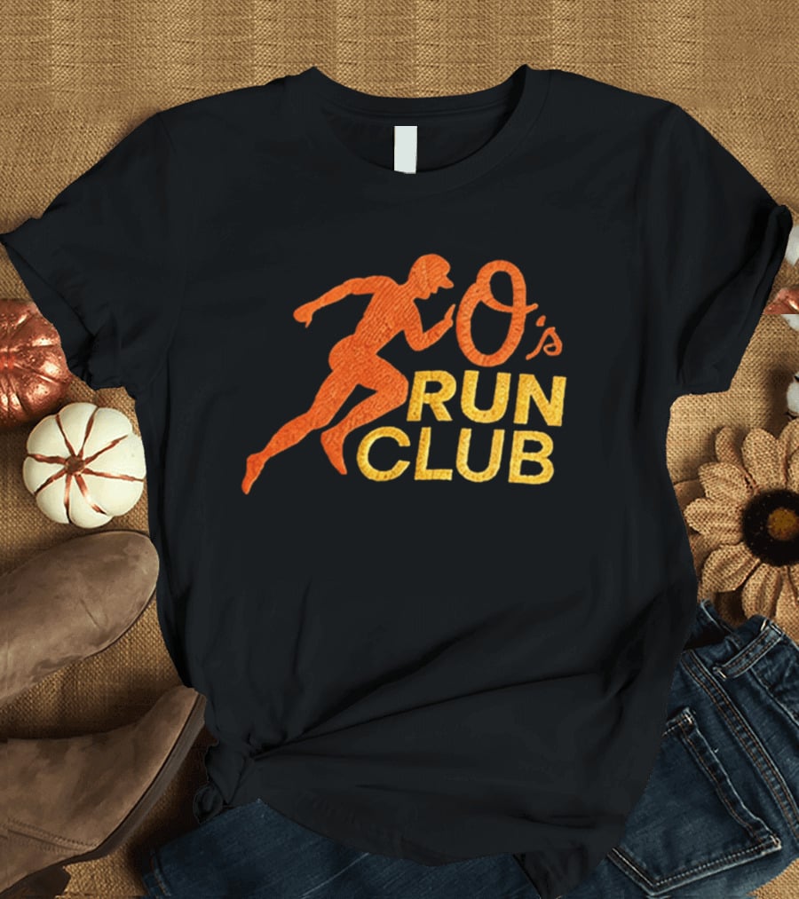 Baltimore Orioles O's Run Club Night 2026 Hat Giveaway T-Shirt