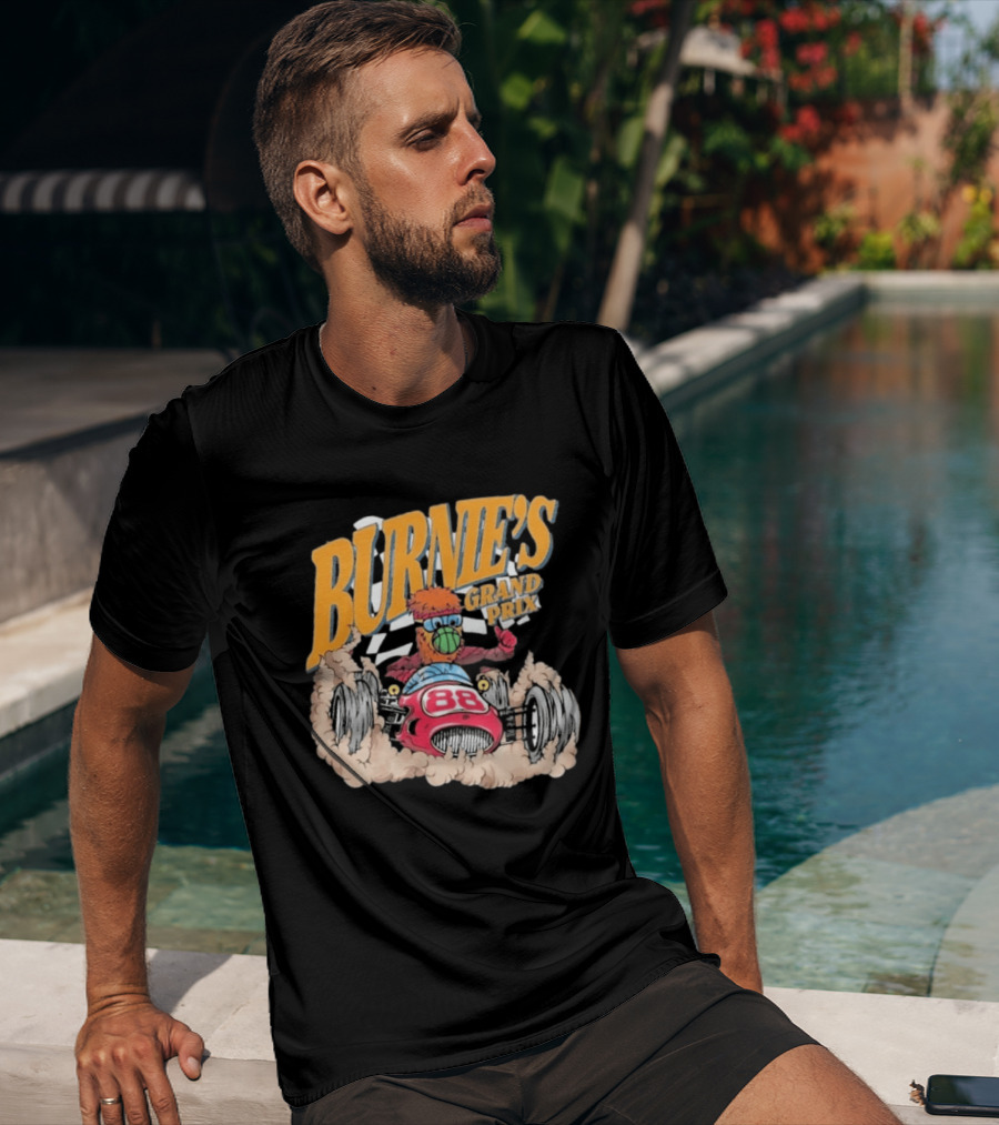 Burnie's Grand Prix Racing Miami Heat Court Culture 88 T-Shirt
