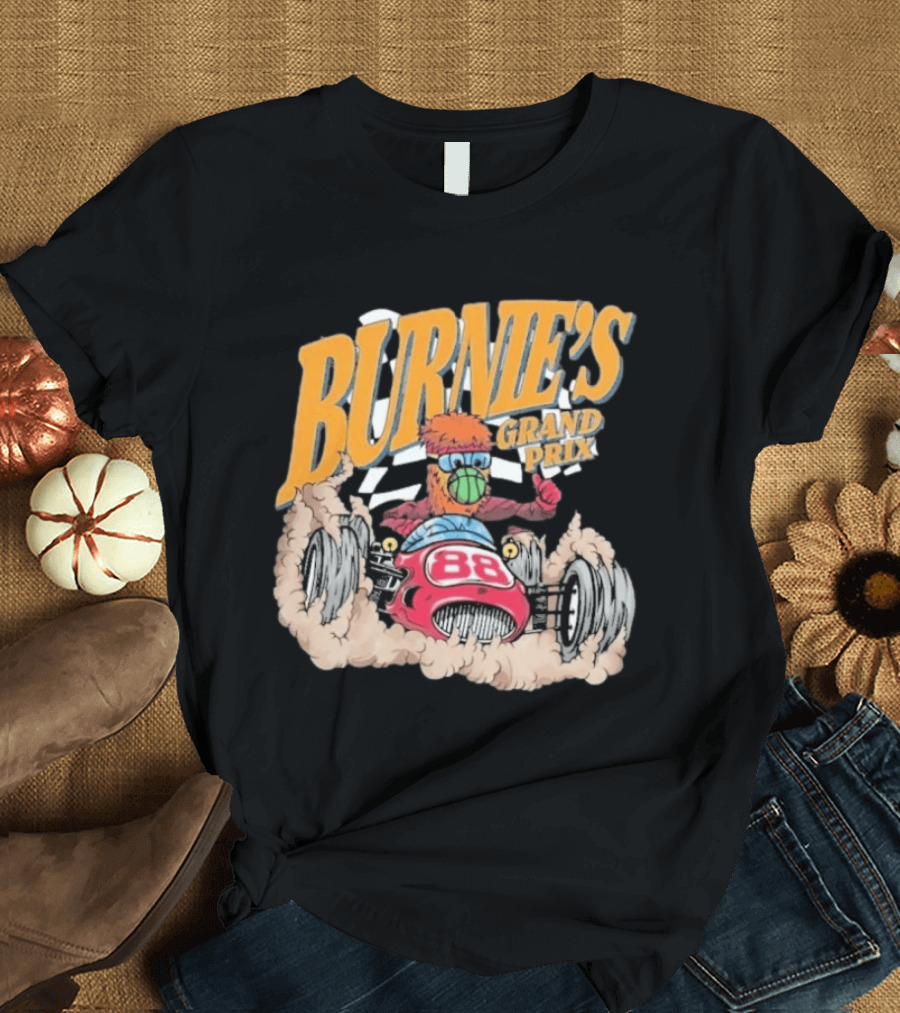 Burnie's Grand Prix Racing Miami Heat Court Culture 88 T-Shirt