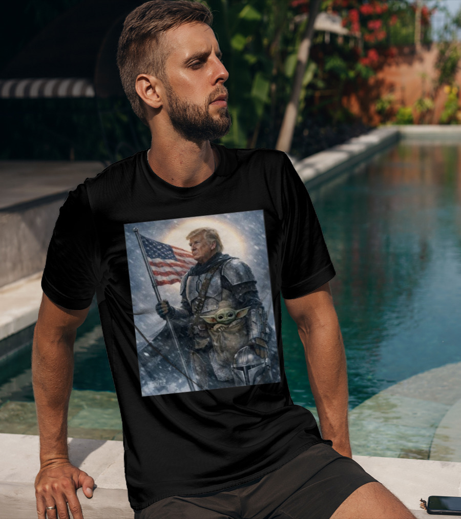 Happy Star Wars Day 2026 Donald Trump Grogu May The 4th Be With You The Mandalorian Star Wars Grogu T-Shirt