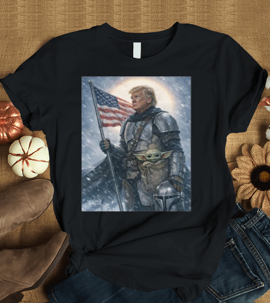 Happy Star Wars Day 2026 Donald Trump Grogu May The 4th Be With You The Mandalorian Star Wars Grogu T-Shirt