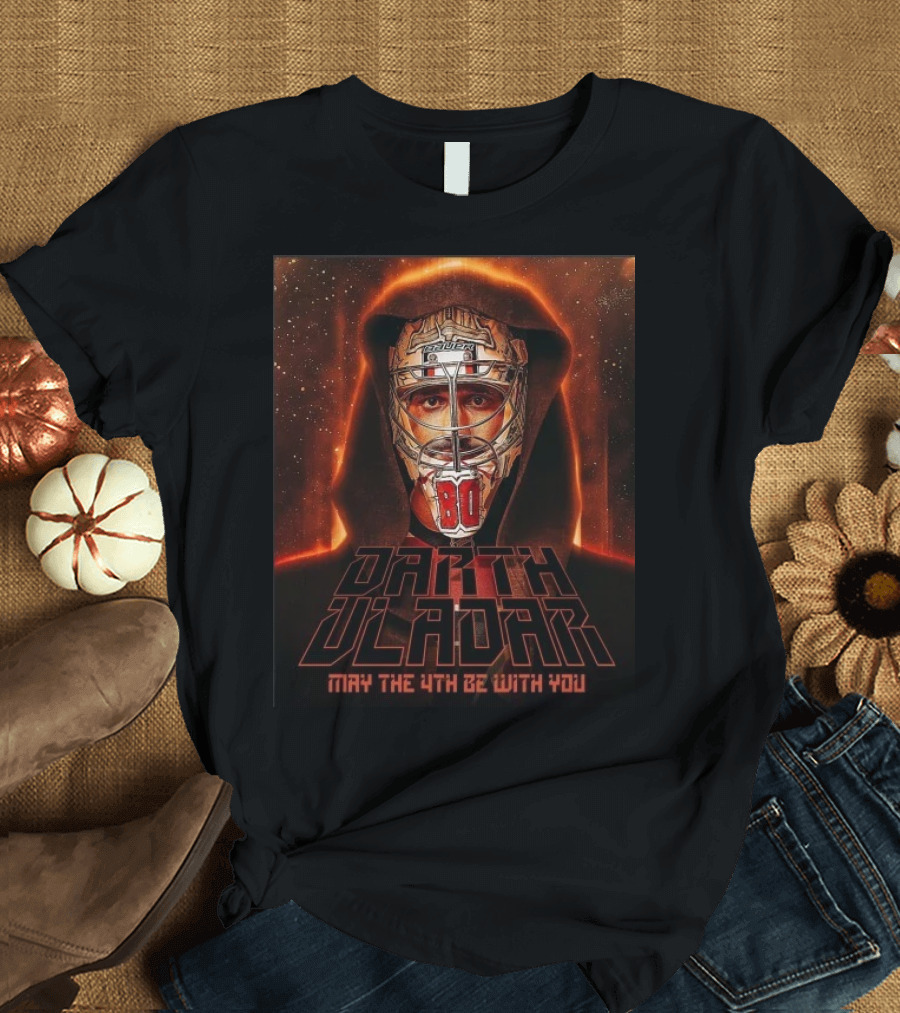 Darth Vladar May The 4th Be With You Star Wars Hockey Mashup T-Shirt