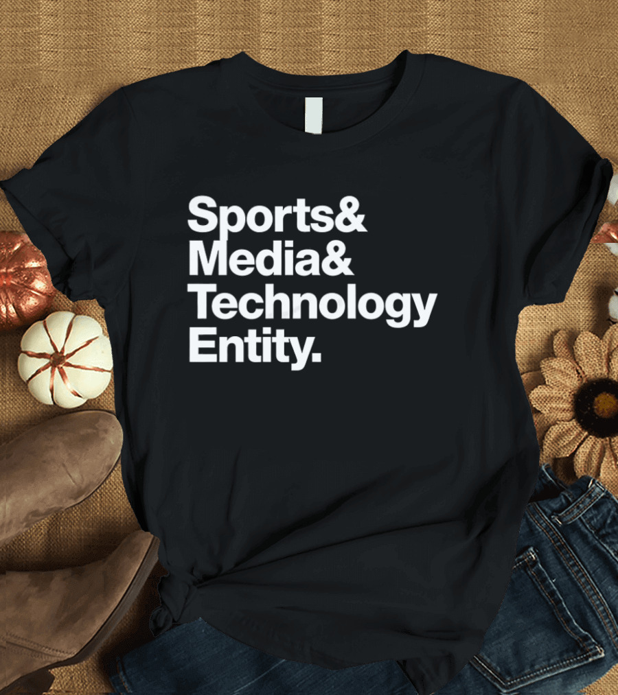 Sports Media Technology Entity Collaboration T-Shirt
