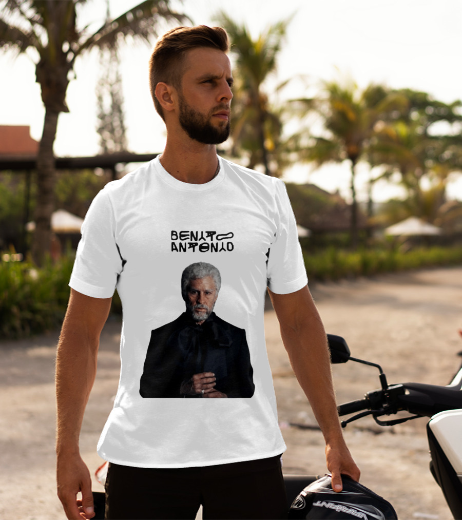 Benito Antonio Character In Black Outfit T-Shirt
