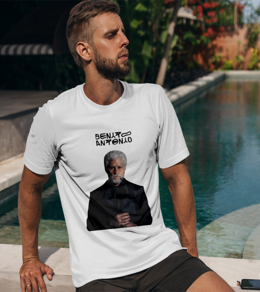 Benito Antonio Character In Black Outfit T-Shirt