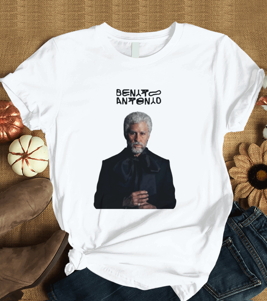 Benito Antonio Character In Black Outfit T-Shirt