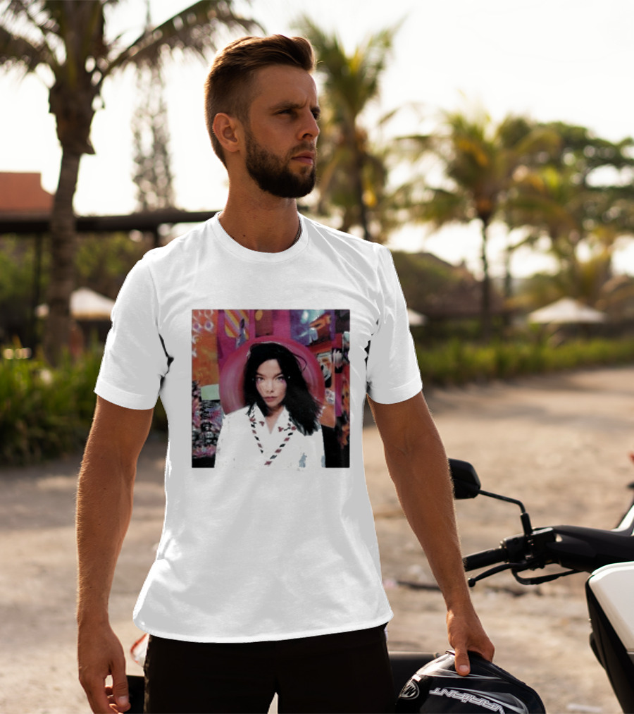 Bjork Post Album Cover Photographic Print T-Shirt