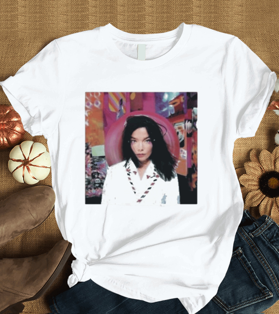 Bjork Post Album Cover Photographic Print T-Shirt