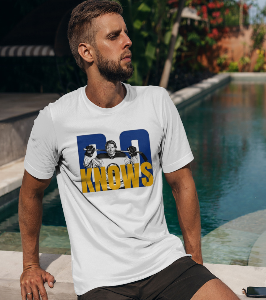 Bowen Byram Bo Knows Buffalo Sabres Hockey Jumper T-Shirt