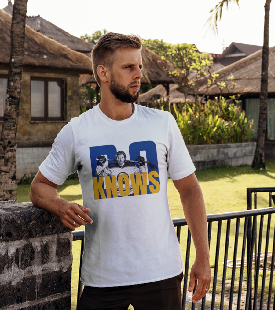 Bowen Byram Bo Knows Buffalo Sabres Hockey Jumper T-Shirt