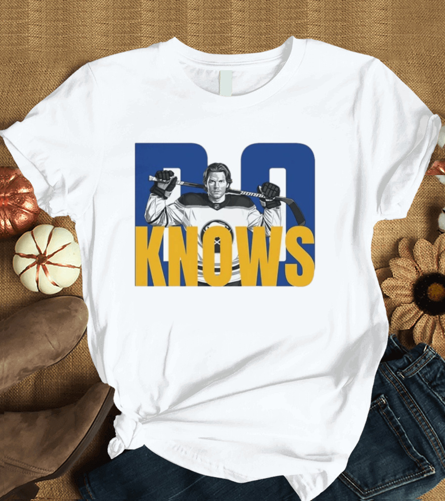 Bowen Byram Bo Knows Buffalo Sabres Hockey Jumper T-Shirt