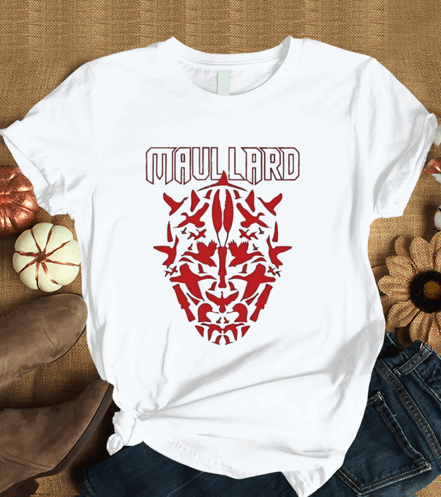 Maul Lard Darth Maul Star Wars Red Mask T-Shirt
